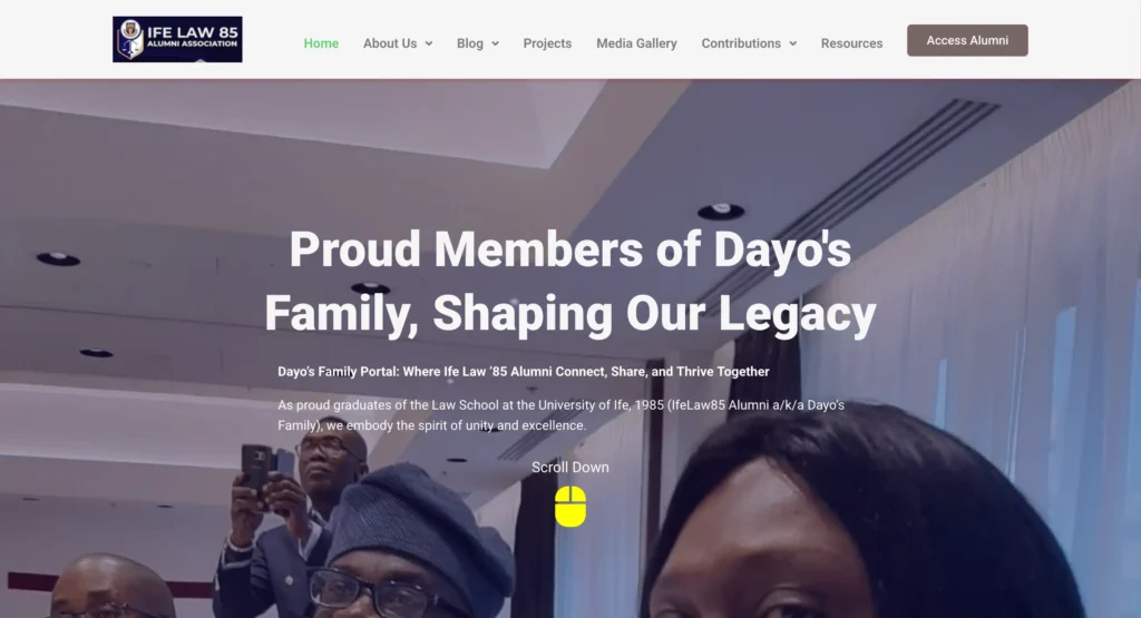 Screenshot 2025 06 09 at 20 52 13 Home – Ifelaw85 Alumni
